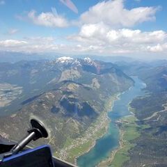 Flugwegposition um 12:37:48: Aufgenommen in der Nähe von Gemeinde Weißensee, Österreich in 2658 Meter